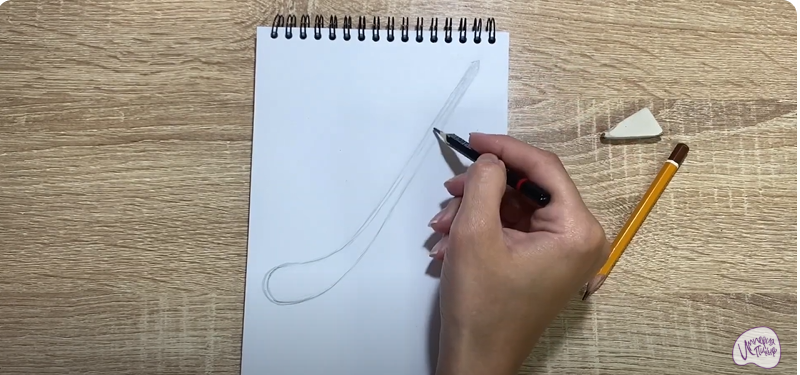 Рисуем Клюшка