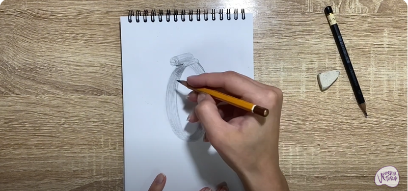 Рисуем Хомут силовой