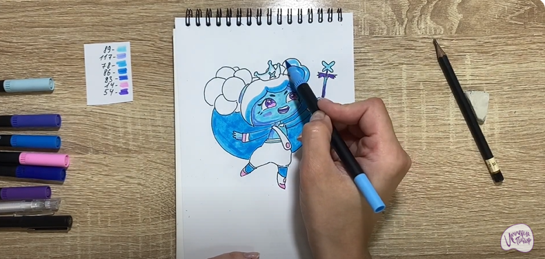 Рисуем Агата из "Семь Королевств"