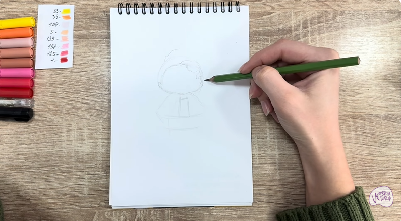 Рисуем Эмбер Синнамон