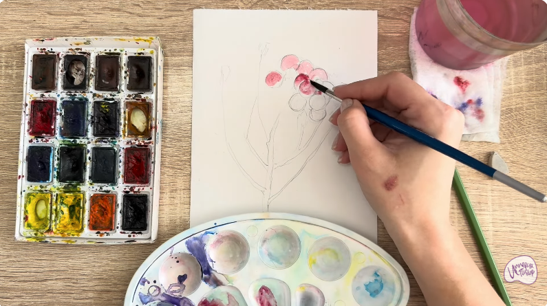 Рисуем Берцелия