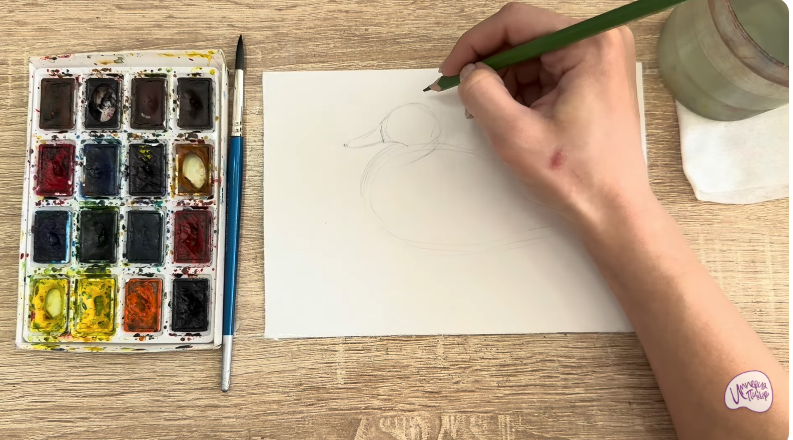 Рисуем Чирок-клоктун