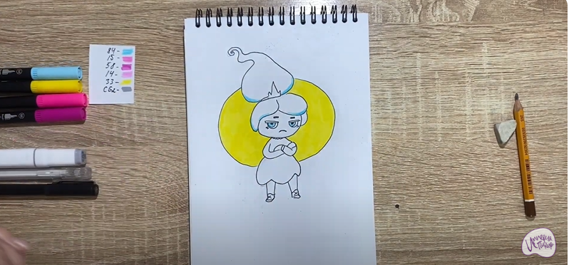 Рисуем Рози из "Семь Королевств"