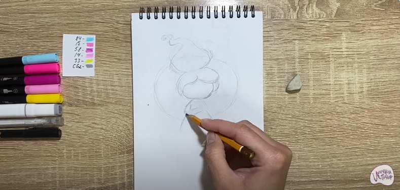 Рисуем Рози из "Семь Королевств"