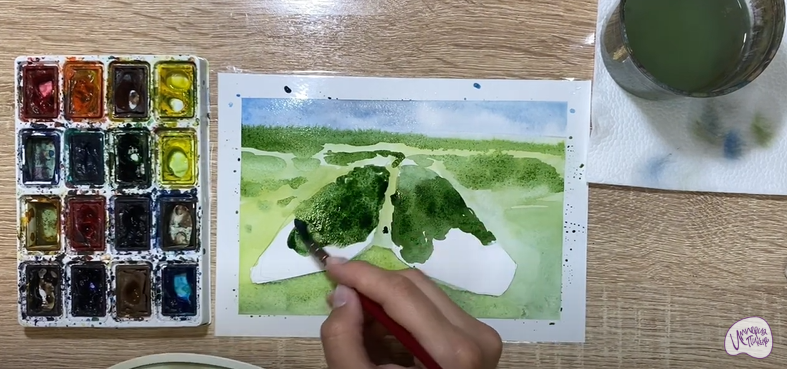 Рисуем Береги лес