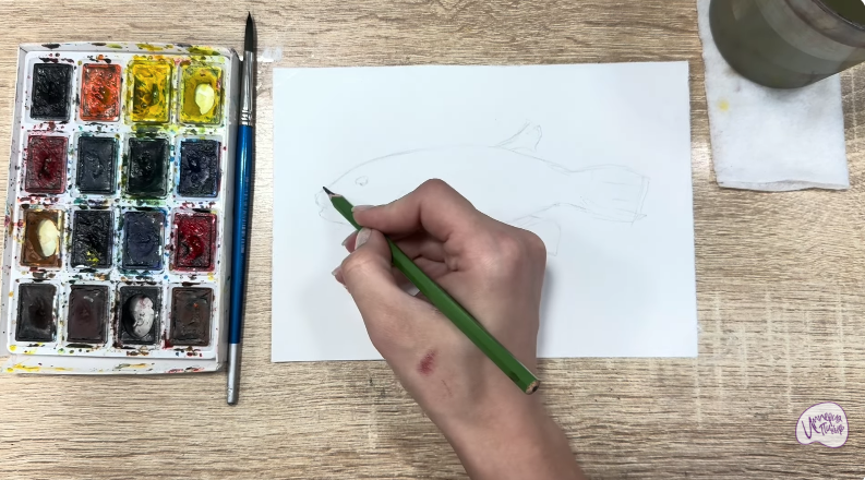 Рисуем Аротрон звёздчатый