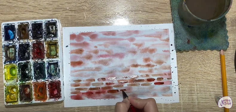 Рисуем Кирпичная стена