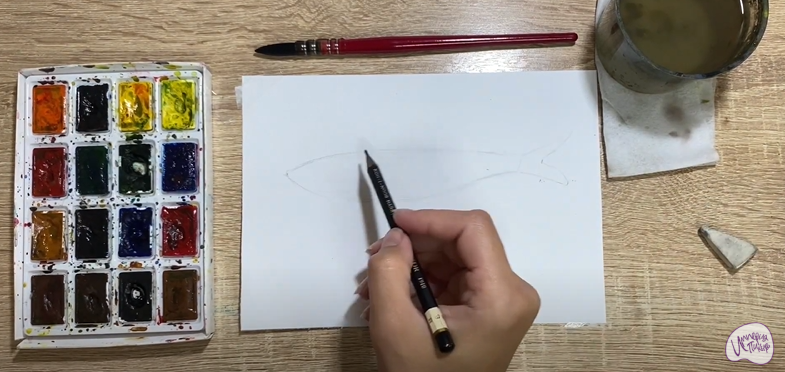 Рисуем Салака