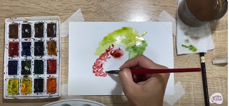 Рисуем Шелковица