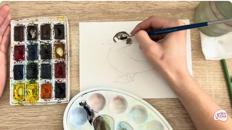 Рисуем Чирок-клоктун