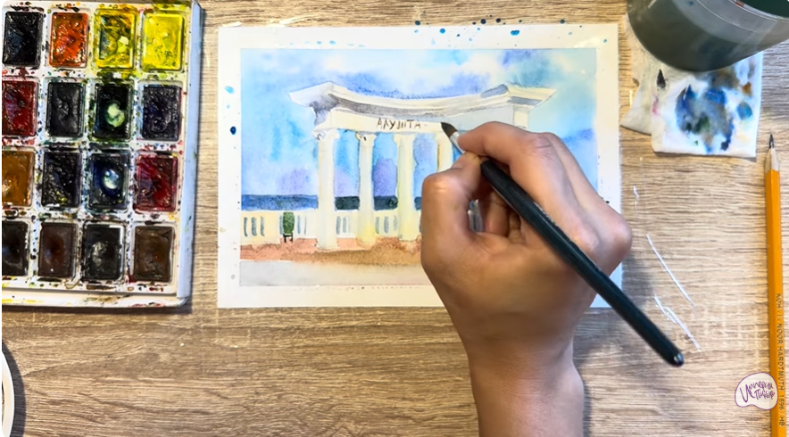 Рисуем Алушта