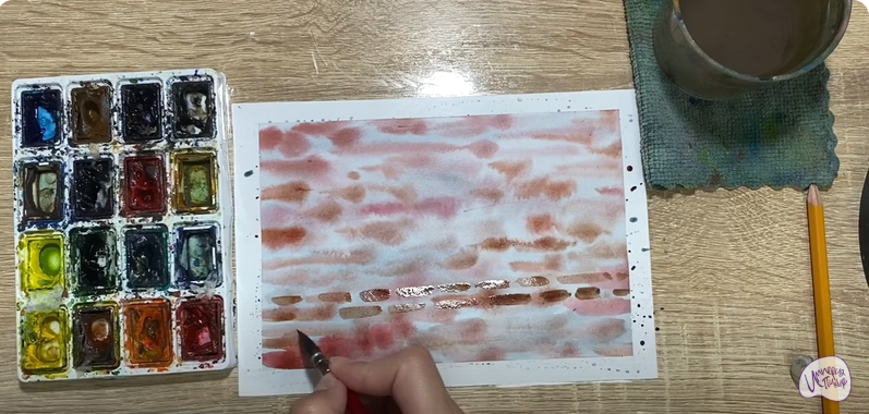 Рисуем Кирпичная стена