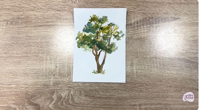 Рисуем Бархат амурский