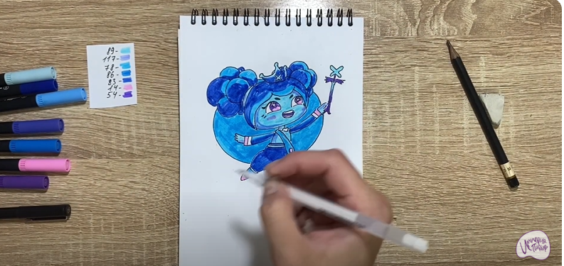 Рисуем Агата из "Семь Королевств"