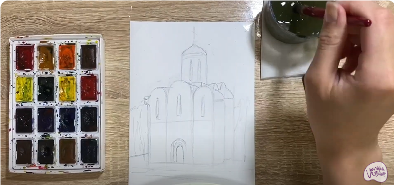 Рисуем Храм