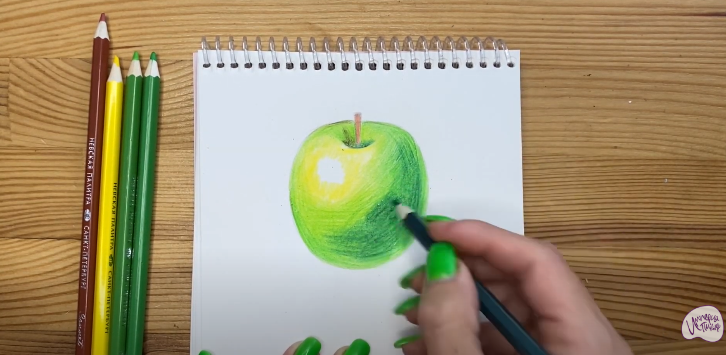 Рисуем Яблоко