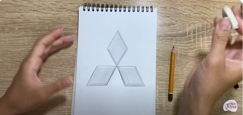 Рисуем Mitsubishi