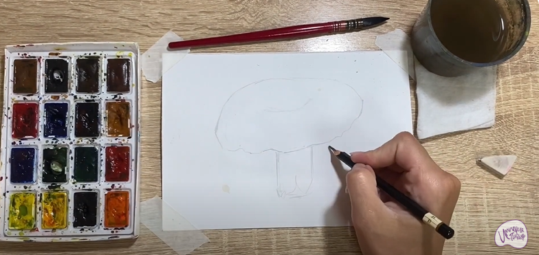 Рисуем Груздь