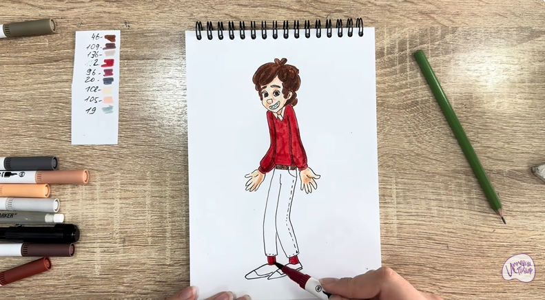 Рисуем Фил Динозавров из «Доктор Динозавров»