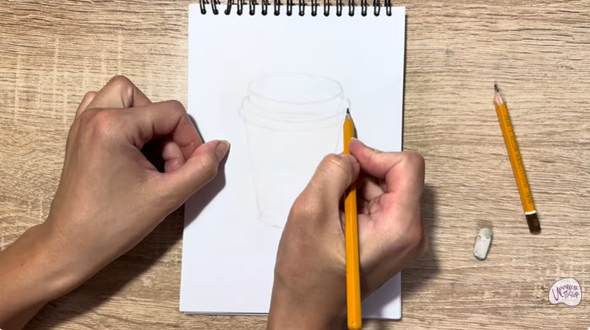 Рисуем Кофейный стакан