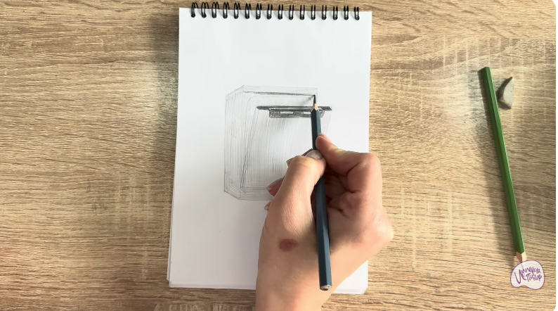 Рисуем Посудомоечная машина