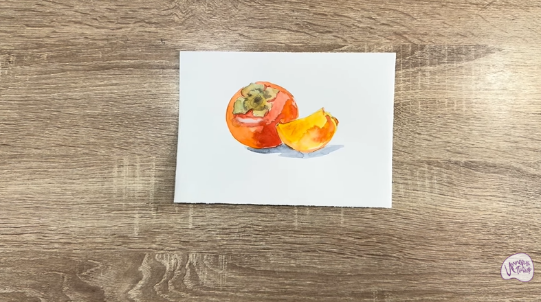 Рисуем Хурма