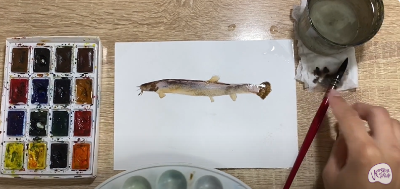 Рисуем Вьюн