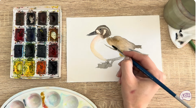 Рисуем Чирок-клоктун