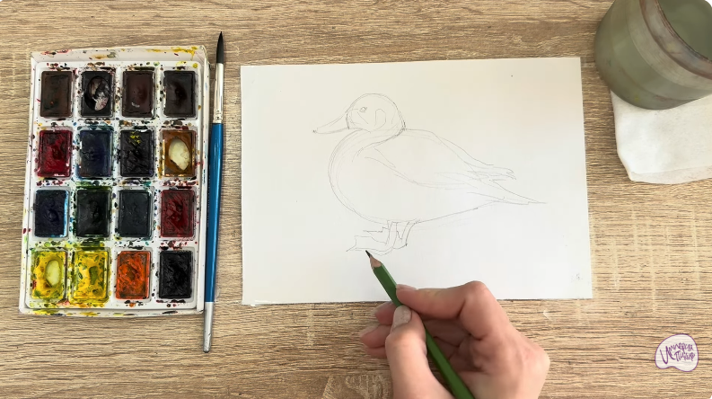 Рисуем Чирок-клоктун