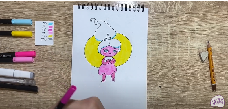 Рисуем Рози из "Семь Королевств"