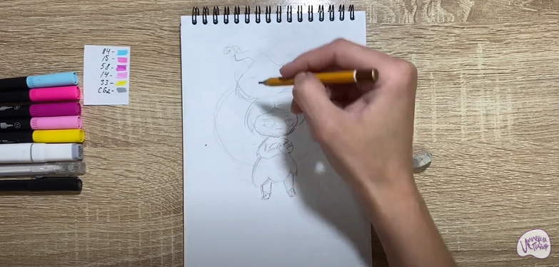 Рисуем Рози из "Семь Королевств"