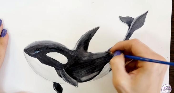 Рисуем Касатка