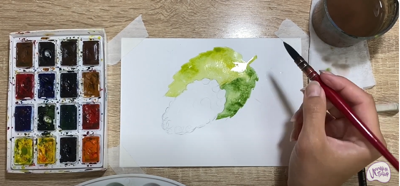 Рисуем Шелковица