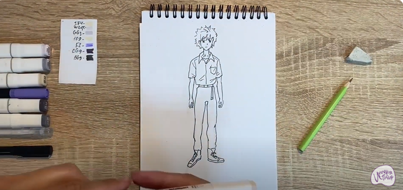 Рисуем Каору