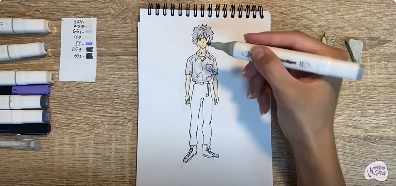 Рисуем Каору