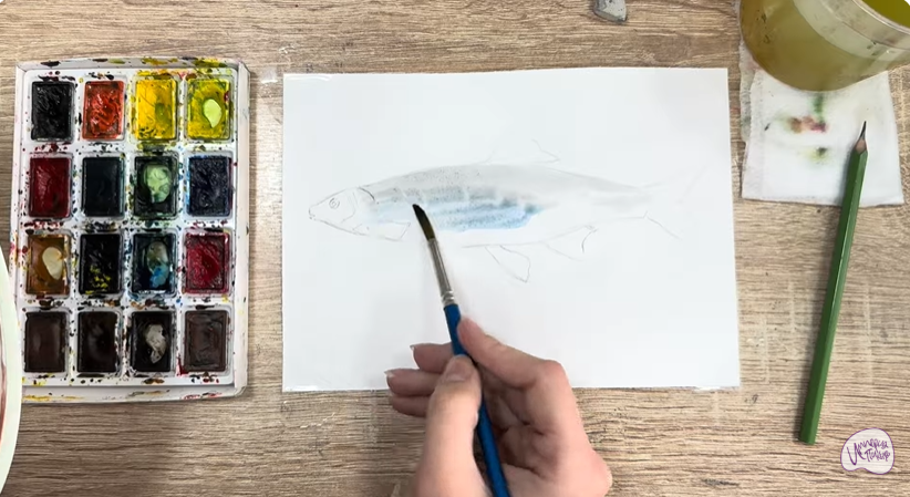 Рисуем Подуст