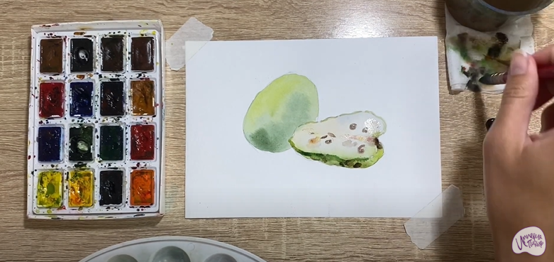 Рисуем Черимойя
