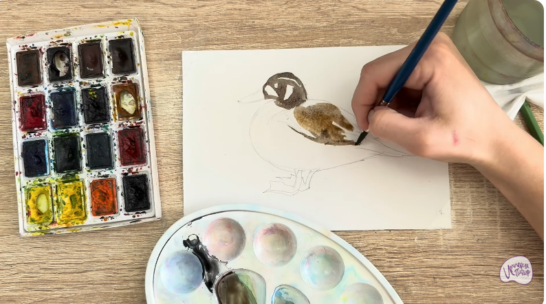 Рисуем Чирок-клоктун