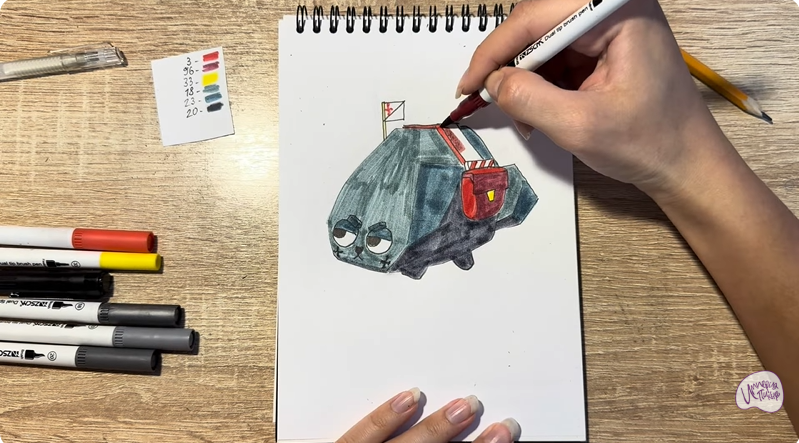 Рисуем Коул из "Мир Денди"