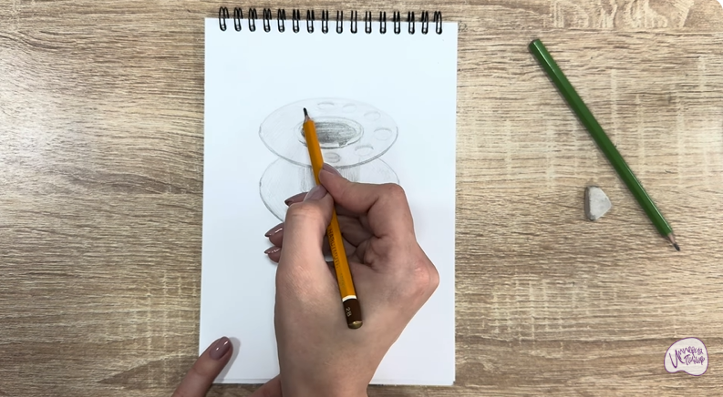 Рисуем Шпулька