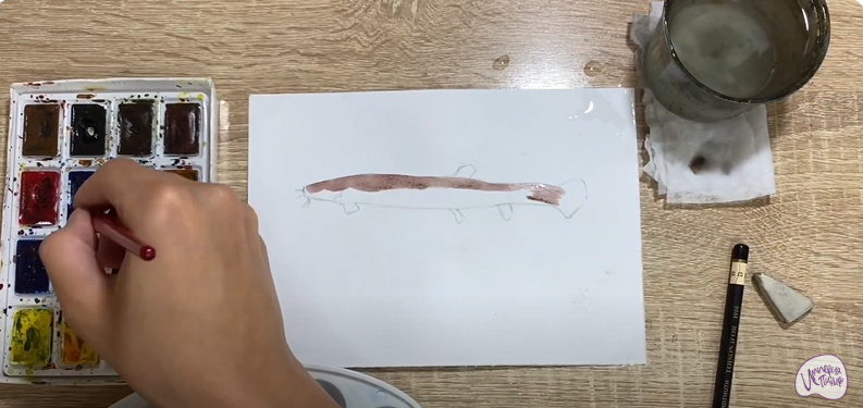 Рисуем Вьюн
