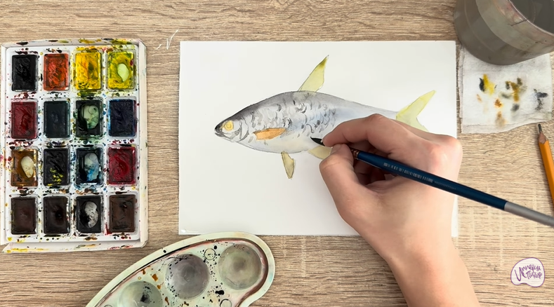 Рисуем Белоглазка