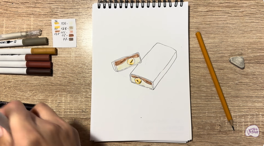 Рисуем Батончик Натс