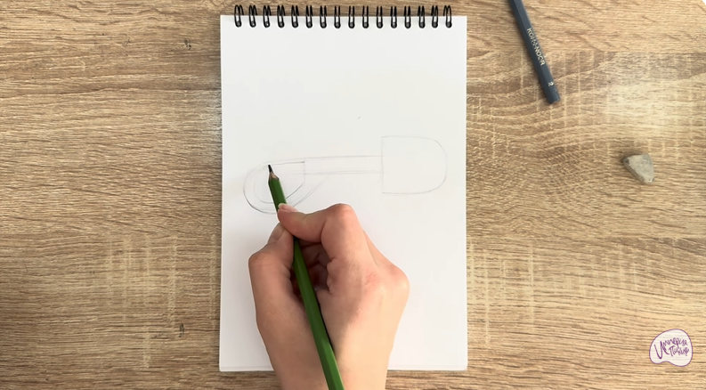 Рисуем Зацепной карабин