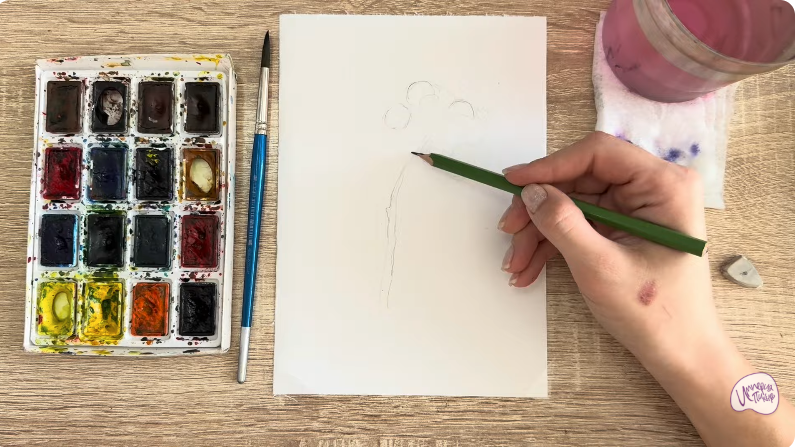 Рисуем Берцелия