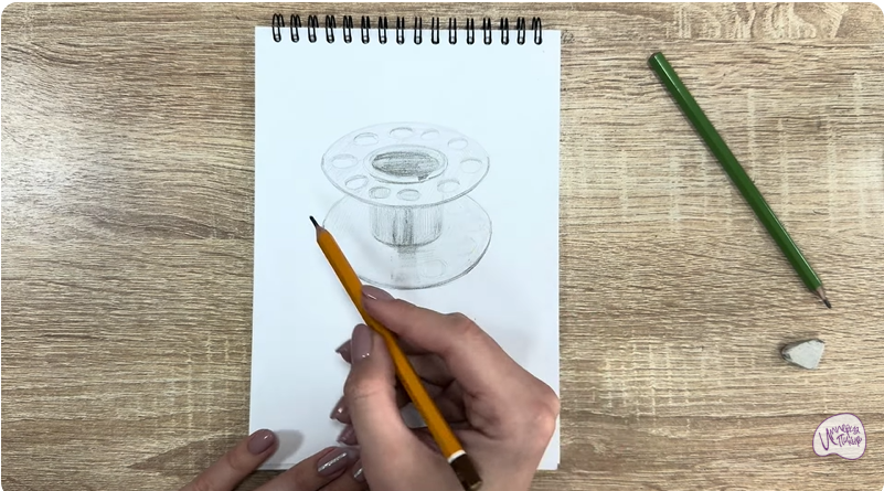 Рисуем Шпулька