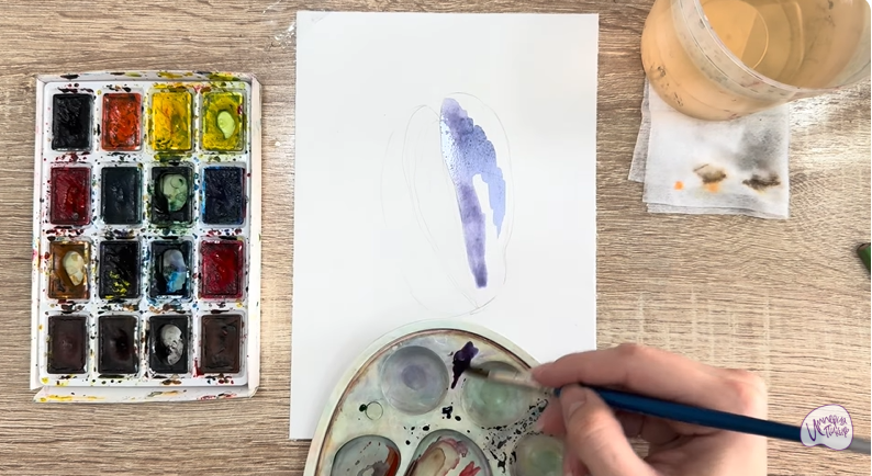 Рисуем Акебия