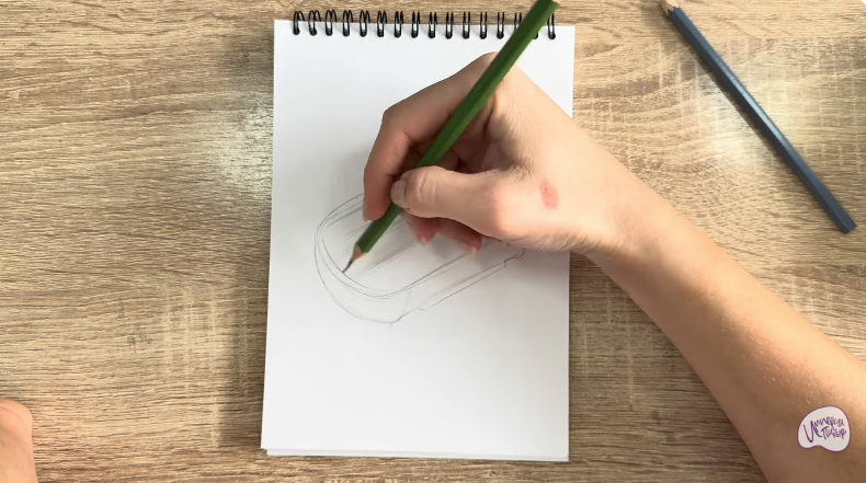 Рисуем Педаль велосипеда