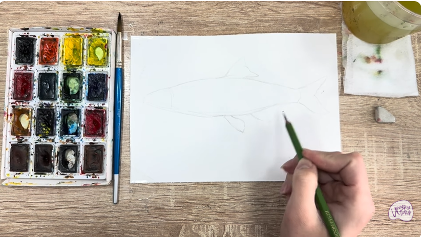 Рисуем Подуст