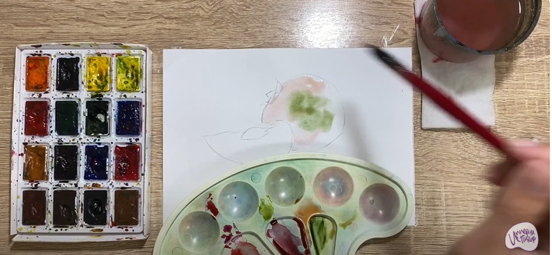 Рисуем Сапота
